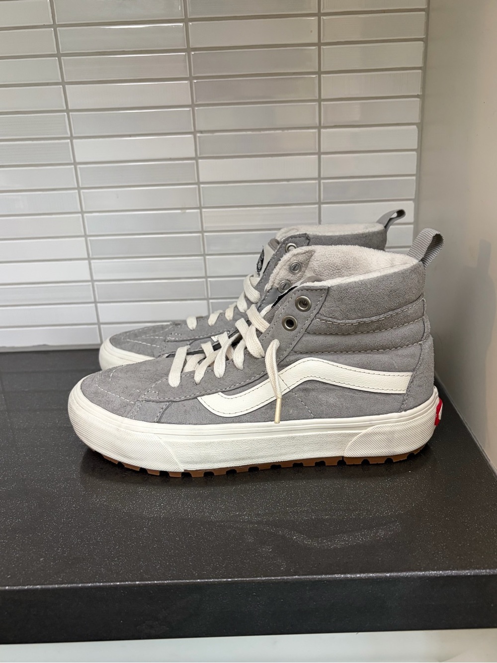 Vans Hi Sk-8 MTE Winter - Drizzle/Marshmallow unisex sneakers